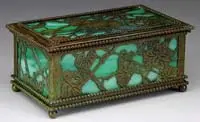 Deep Cigarette Box by Tiffany Studios, sold Nov 2008