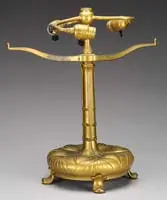 Decorated Library Base by Tiffany Studios, sold Nov 2008