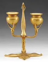 Double Candlestick by Tiffany Studios, sold Nov 2008