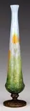 Daum, Padded & Wheel Carved Vase