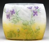 Daum, Floral French Cameo Vase
