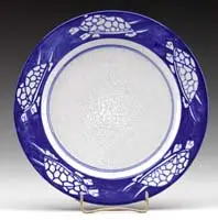 Pottery ‘Turtles’ Pattern Plate by Dedham, sold Aug 2008