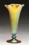 Gold Aurene Vase by Alexander Joseph von Steuben, sold Aug 2006