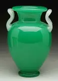 Green Jade Vase by Alexander Joseph von Steuben, sold Aug 2006
