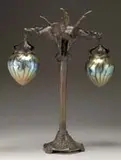 Loetz, Figural Lamp