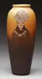 Weller, Dickensware Vase