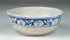 Dedham, Pottery Footed Bowl with Rabbit Decoration