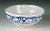 Pottery Footed Bowl with Rabbit Decoration by Dedham, sold Jan 2005