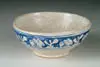 Dedham, Pottery Footed Bowl with Rabbit Decoration