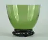 Green Glass Bowl by Alexander Joseph von Steuben, sold Jan 2004