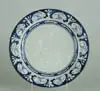 Dedham, Pottery Plate with Rabbit Border