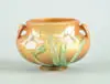 Roseville, Iris” Two Handled Vase