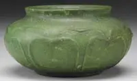 Grueby, Pottery Bowl