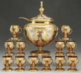 Mary Moser, Decorated Punch Set