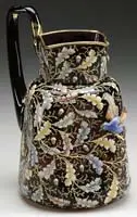 Applied & Decorated Pitcher by Mary Moser, sold Jun 2012