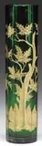 Mary Moser, Green & Gilt Pictorial Vase
