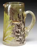 Mary Moser, Water Pitcher with Underwater Decoration