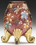 Mary Moser, Applied Glass Pillow Vase
