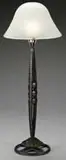 & Edgar Brandt Lamp by Daum, sold Jun 2012