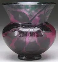 Martelle Vase by Daum, sold Jun 2012