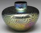Tiffany Studios, Decorated Vase, Tiffany Q 9938 Favrile”