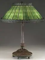 Tiffany Studios, Linenfold Table Lamp
