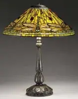 Tiffany Studios, Dragonfly Table Lamp