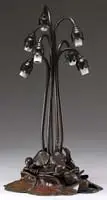 7-Light Lily Base by Tiffany Studios, sold Jun 2012