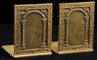 Peacock Bookends by Tiffany Studios, sold Jun 2012