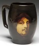 Rookwood Pottery, Portrait Mug