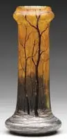 Winter Scene Vase by Daum, sold Dec 2011
