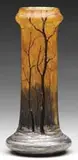 Daum, Winter Scene Vase