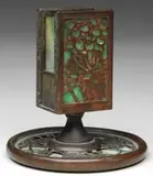 Matchbox Stand by Tiffany Studios, sold Dec 2011