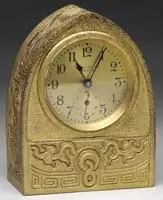 Chinese Desk Clock by Tiffany Studios, sold Dec 2011