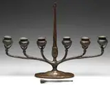 Tiffany Studios, Six Arm Candelabra