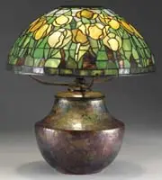 Tiffany Studios, Tulip Table Lamp