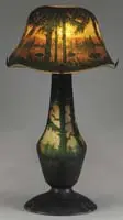French Cameo Lamp by Daum, sold Jun 2011