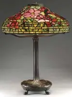 Tiffany Studios, Peony Table Lamp