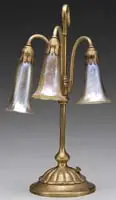 3-Light Lily Lamp by Tiffany Studios, sold Jun 2011
