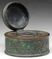 Pine Needle Inkwell by Tiffany Studios, sold Jun 2011