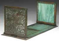 Adjustable Pine Needle Bookends by Tiffany Studios, sold Jun 2011