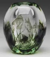 Paperweight Vase by Orrefors, sold Jun 2010