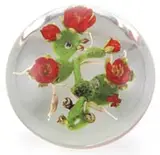 Paul Stankard, Prickly Pear Cactus Paperweight