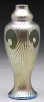 Peacock Vase by Alexander Joseph von Steuben, sold Jun 2010