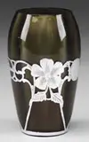 Loetz, Silver Overlay Vase