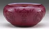 Acb Plum Jade Bowl by Alexander Joseph von Steuben, sold Jun 2010