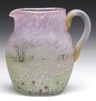 Prairie Pitcher by Daum, sold Jun 2010