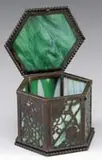Grapevine Twine Box by Tiffany Studios, sold Jun 2010