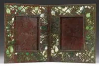Grapevine Double Picture Frame by Tiffany Studios, sold Jun 2010