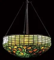 Inverted Hanging Lamp by Tiffany Studios, sold Jun 2010